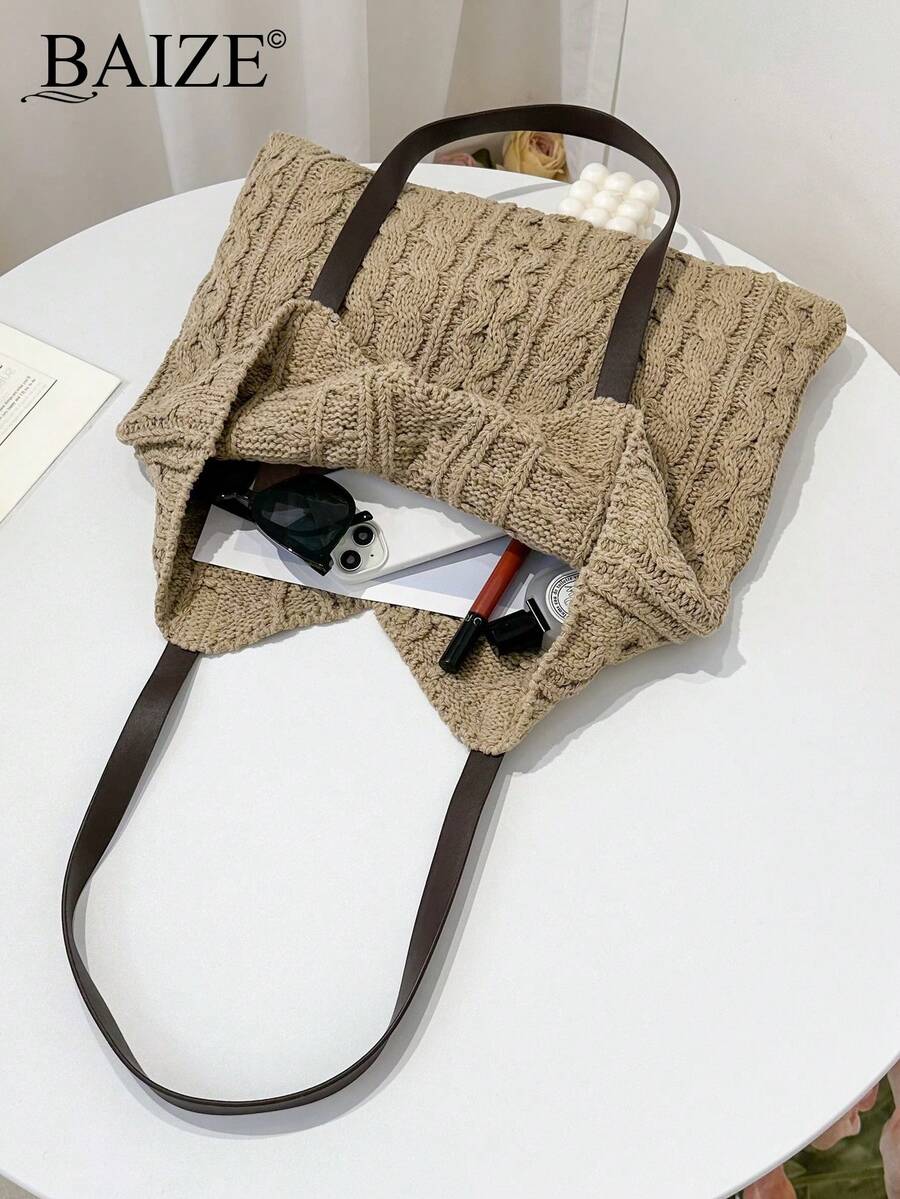 Breezy | Woven Beach Tote Bag