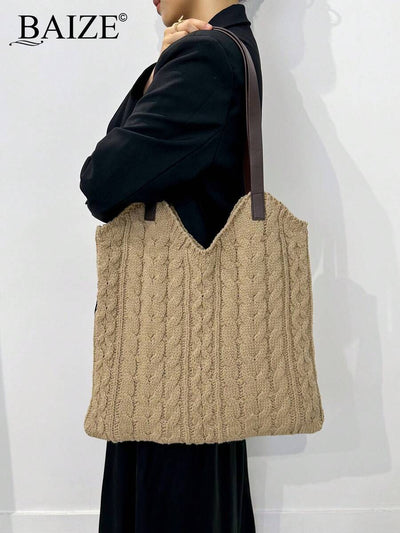 Breezy | Woven Beach Tote Bag
