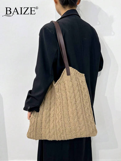 Breezy | Woven Beach Tote Bag