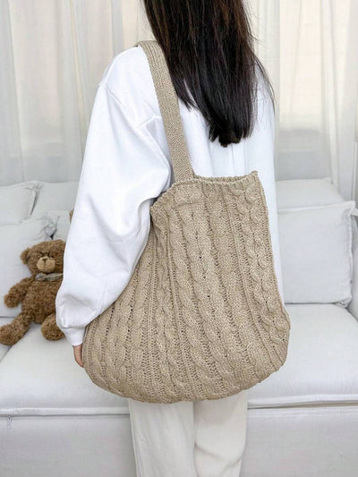 Breezy | Woven Beach Tote Bag