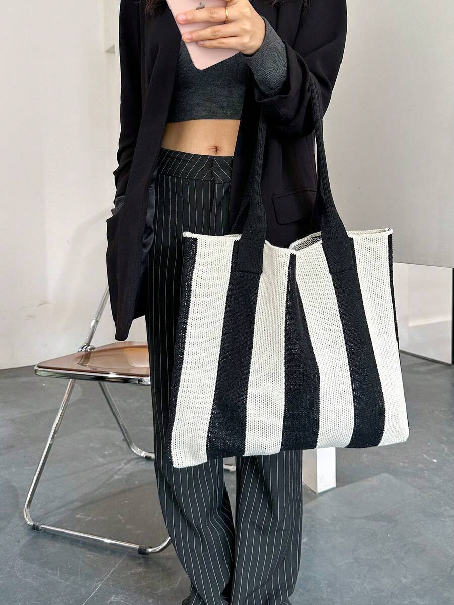 Breezy | Woven Beach Tote Bag