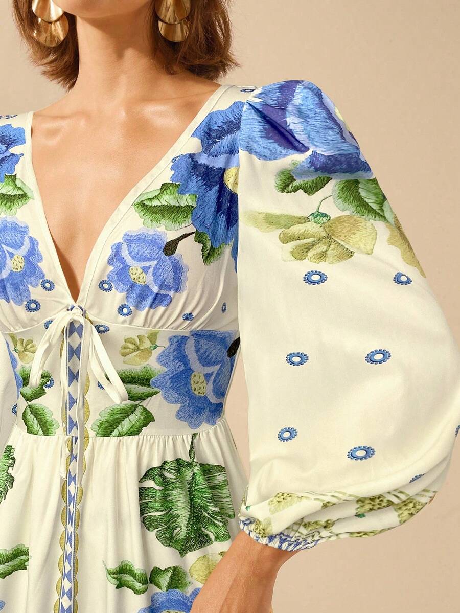 Breezy | Floral Holiday Dress