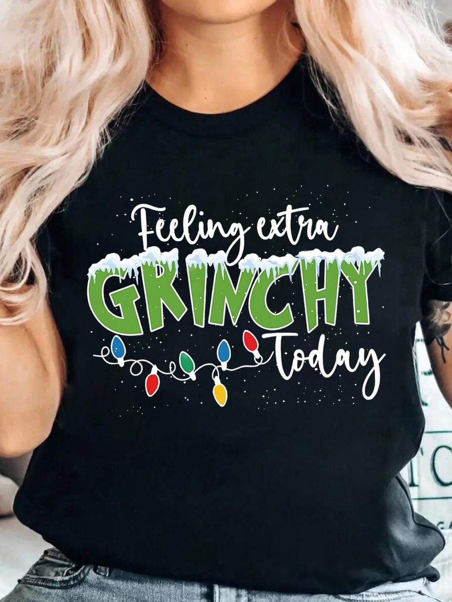 Grinchy | Fun Holiday Graphic Tee