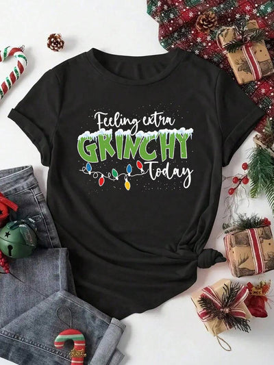 Grinchy | Fun Holiday Graphic Tee