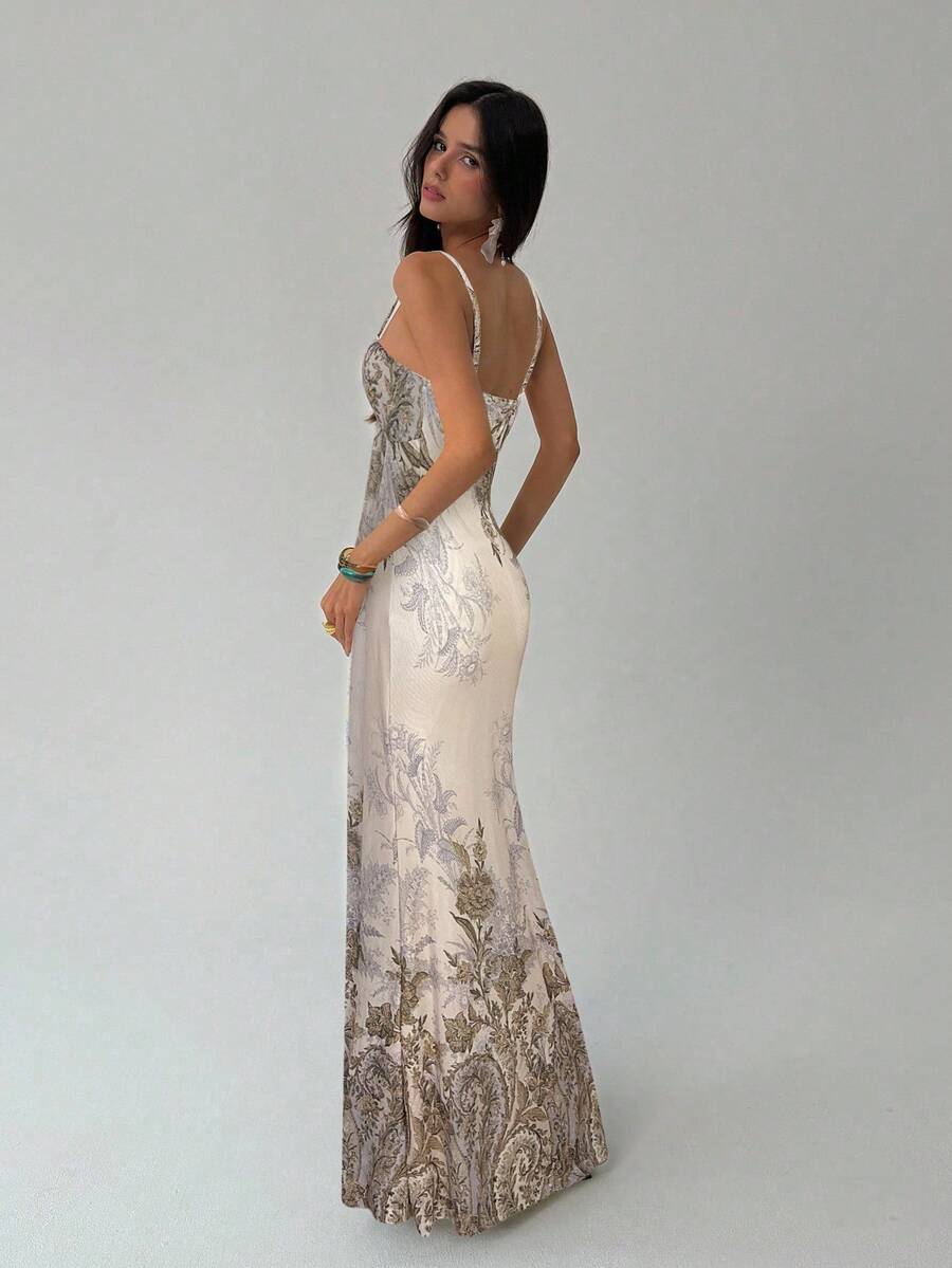 Aurelia | Elegant Floral Maxi Dress