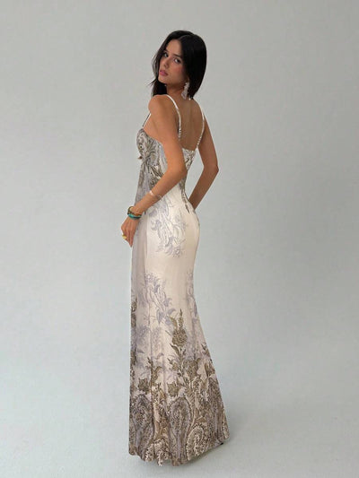 Aurelia | Elegant Floral Maxi Dress