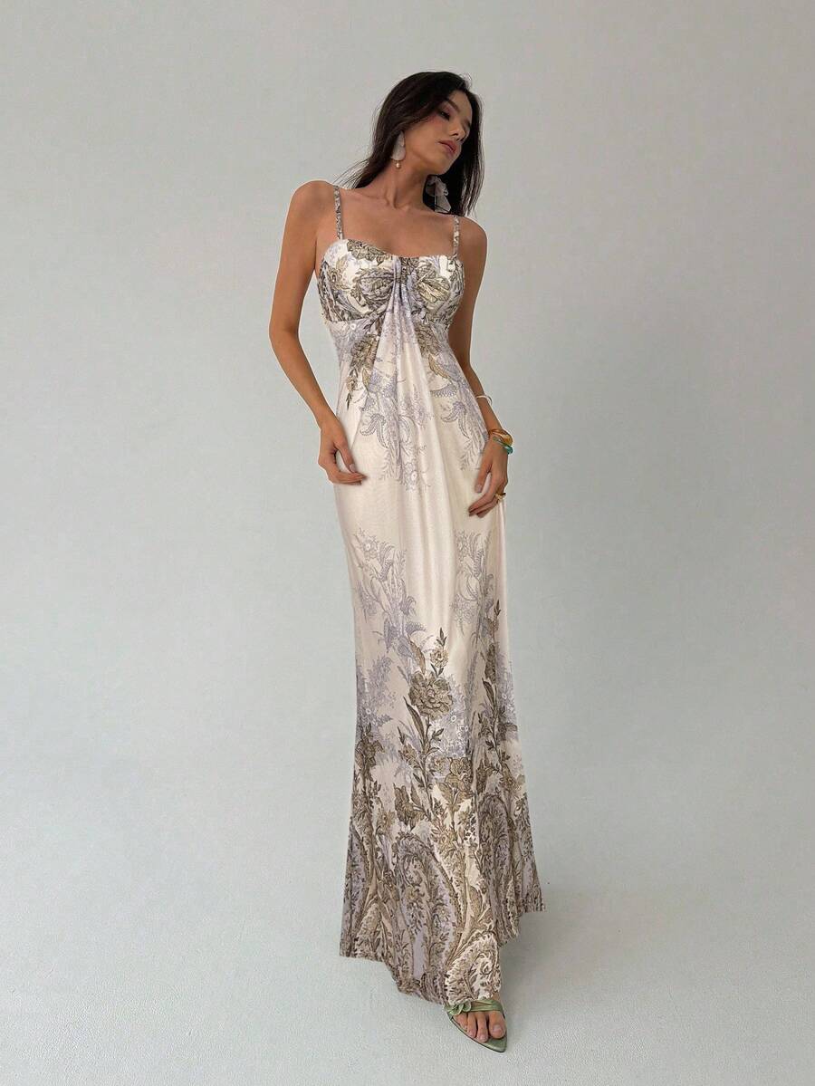 Aurelia | Elegant Floral Maxi Dress