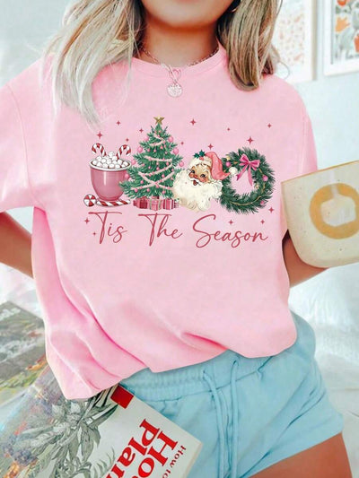 Talia | Casual Round Neck Tee