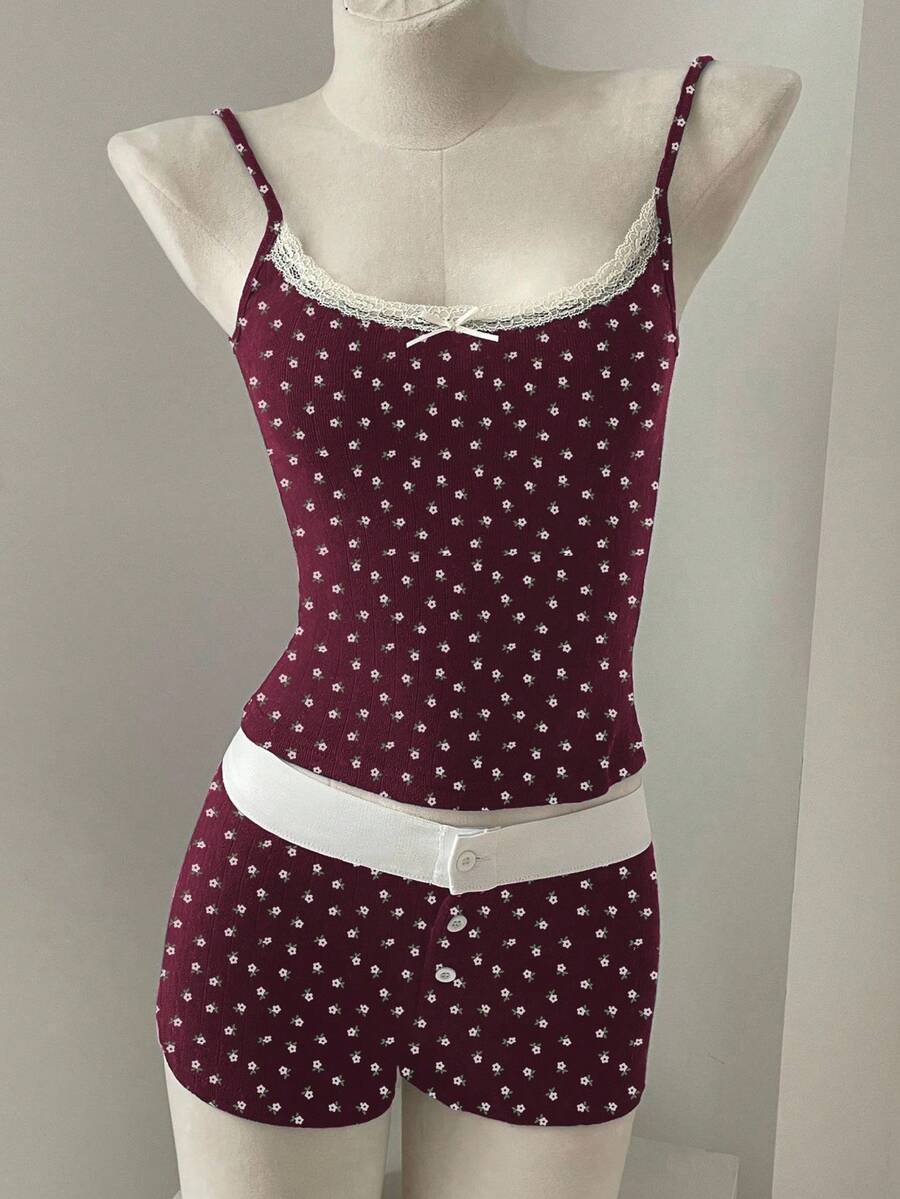 Daisy | Floral Cami and Shorts Set