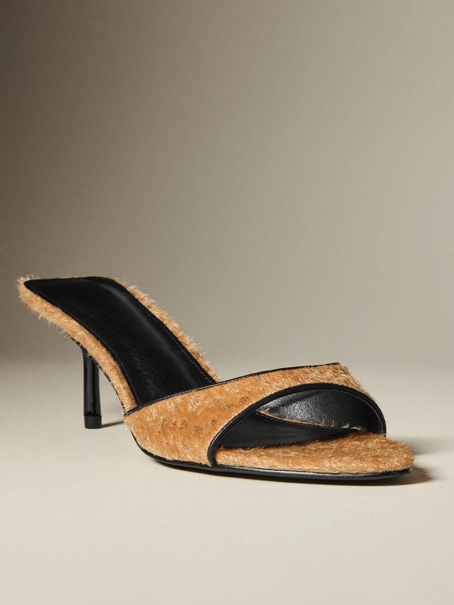 Zara | Chic Animal Print Sandals