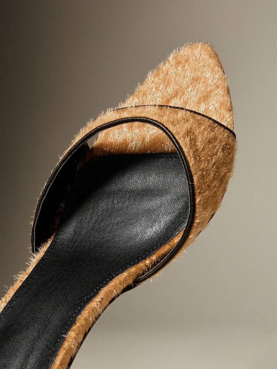 Zara | Chic Animal Print Sandals