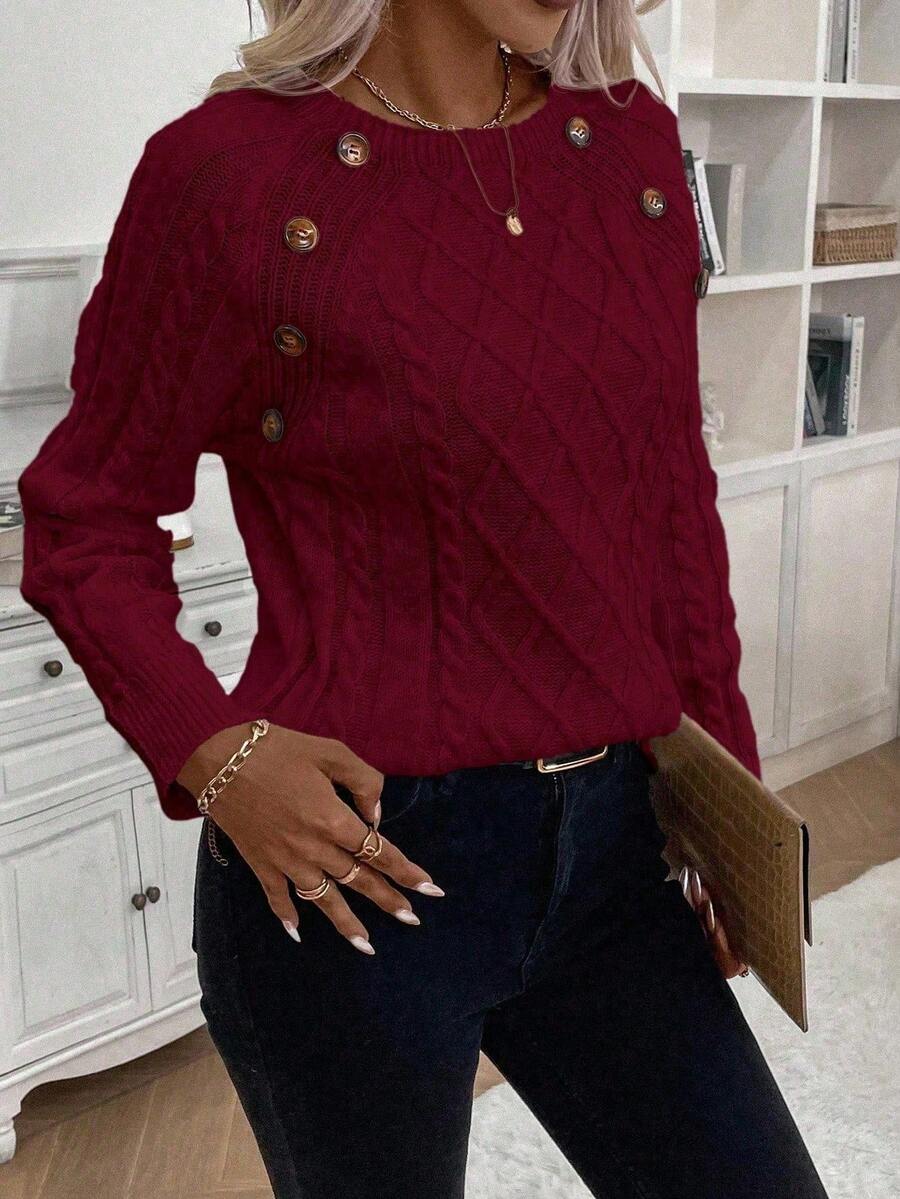 Kira | Cozy Cable Knit Sweater