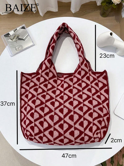 Breezy | Woven Beach Tote Bag