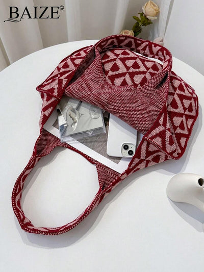 Breezy | Woven Beach Tote Bag