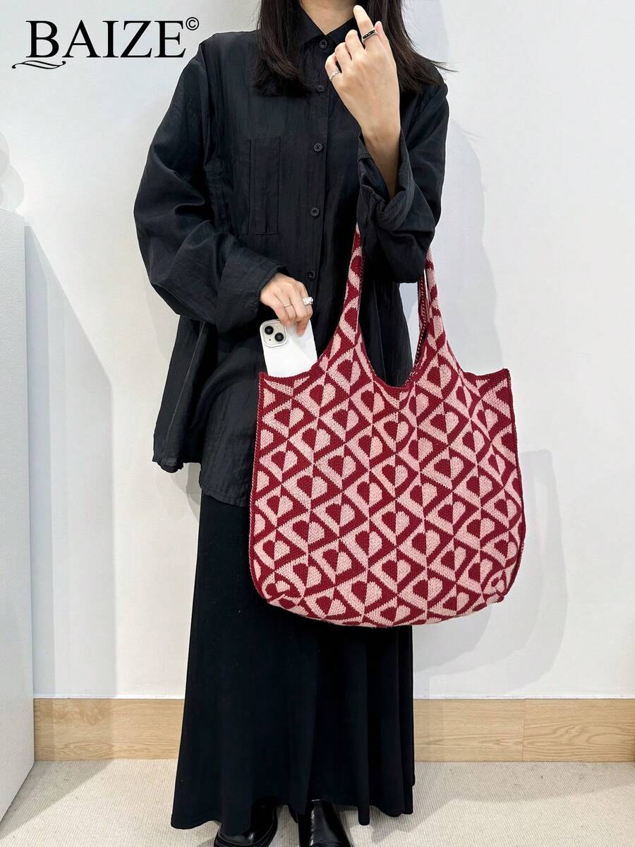 Breezy | Woven Beach Tote Bag