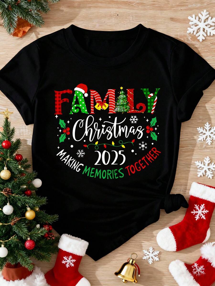 Cheerful | Family Christmas T-Shirt