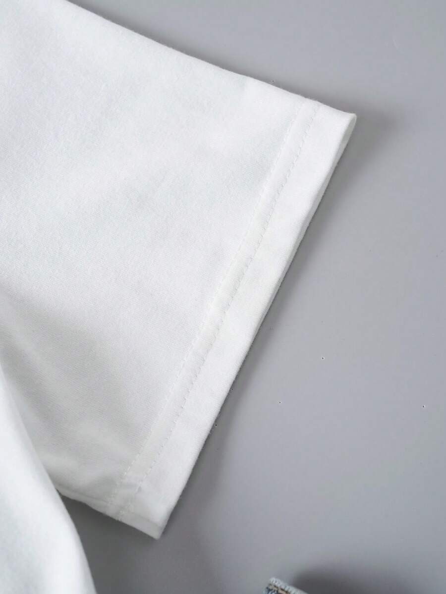 Merry | Hand-Painted Christmas Tee