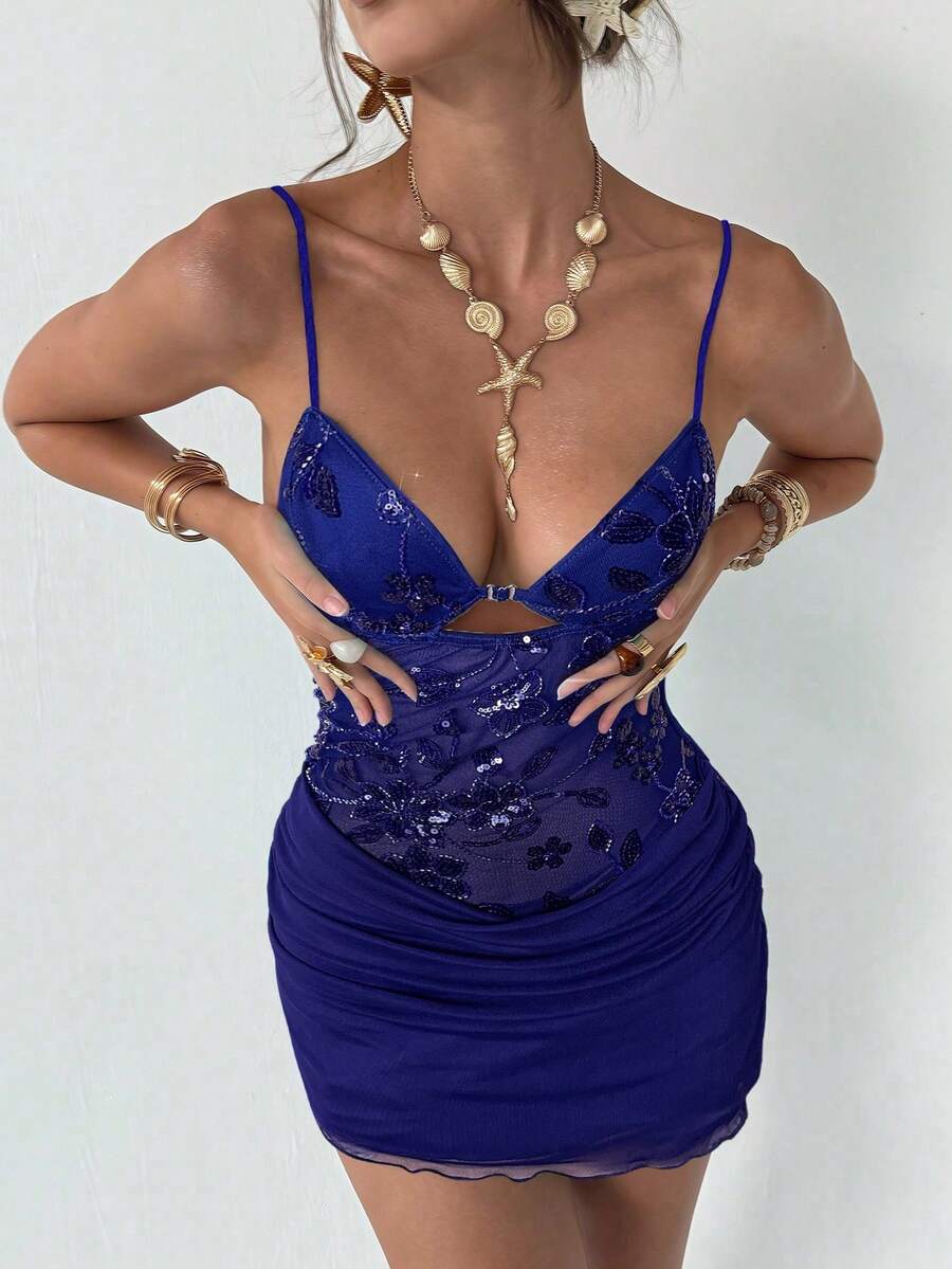 Luna | Sexy Sequin Mini Dress