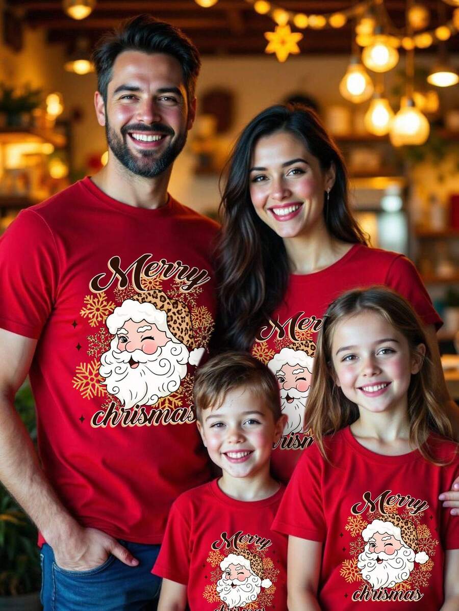 Merry | Hand-Painted Christmas Tee