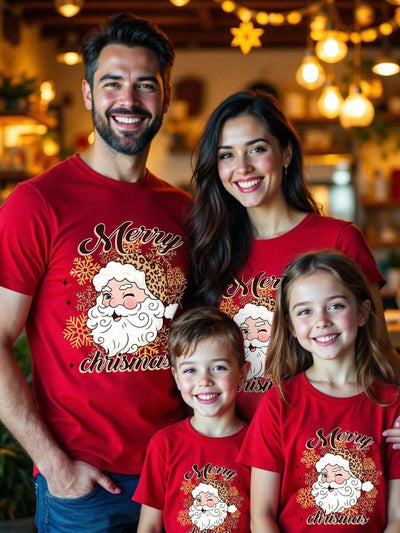 Merry | Hand-Painted Christmas Tee