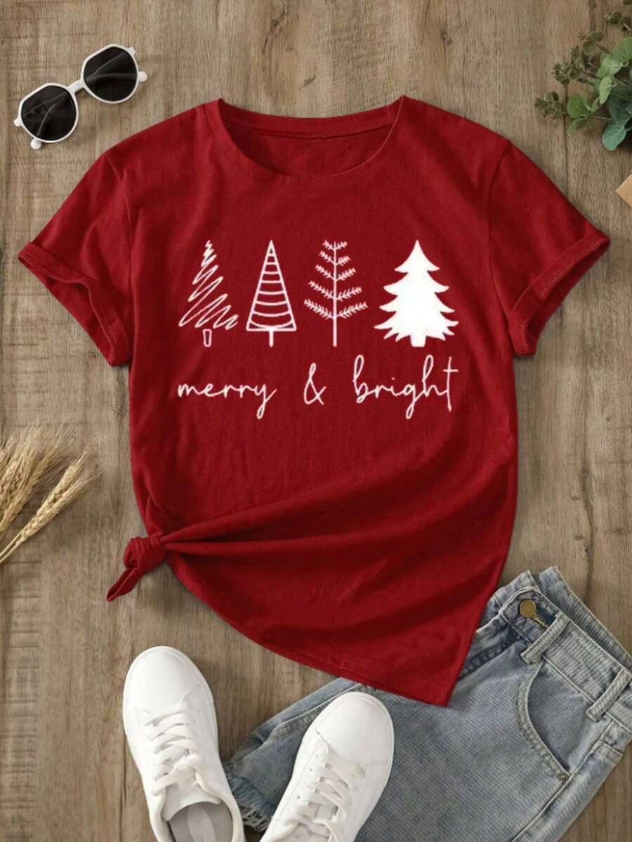 Ember | Festive Printed T-Shirt