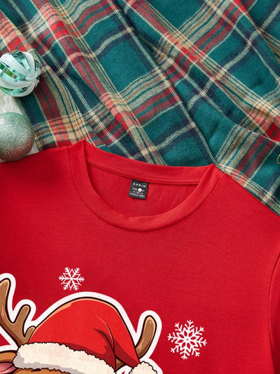 Merry | Hand-Painted Christmas Tee