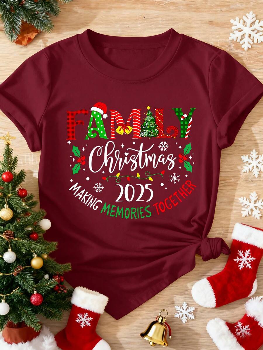 Cheerful | Family Christmas T-Shirt