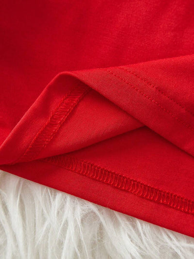 Merry | Hand-Painted Christmas Tee