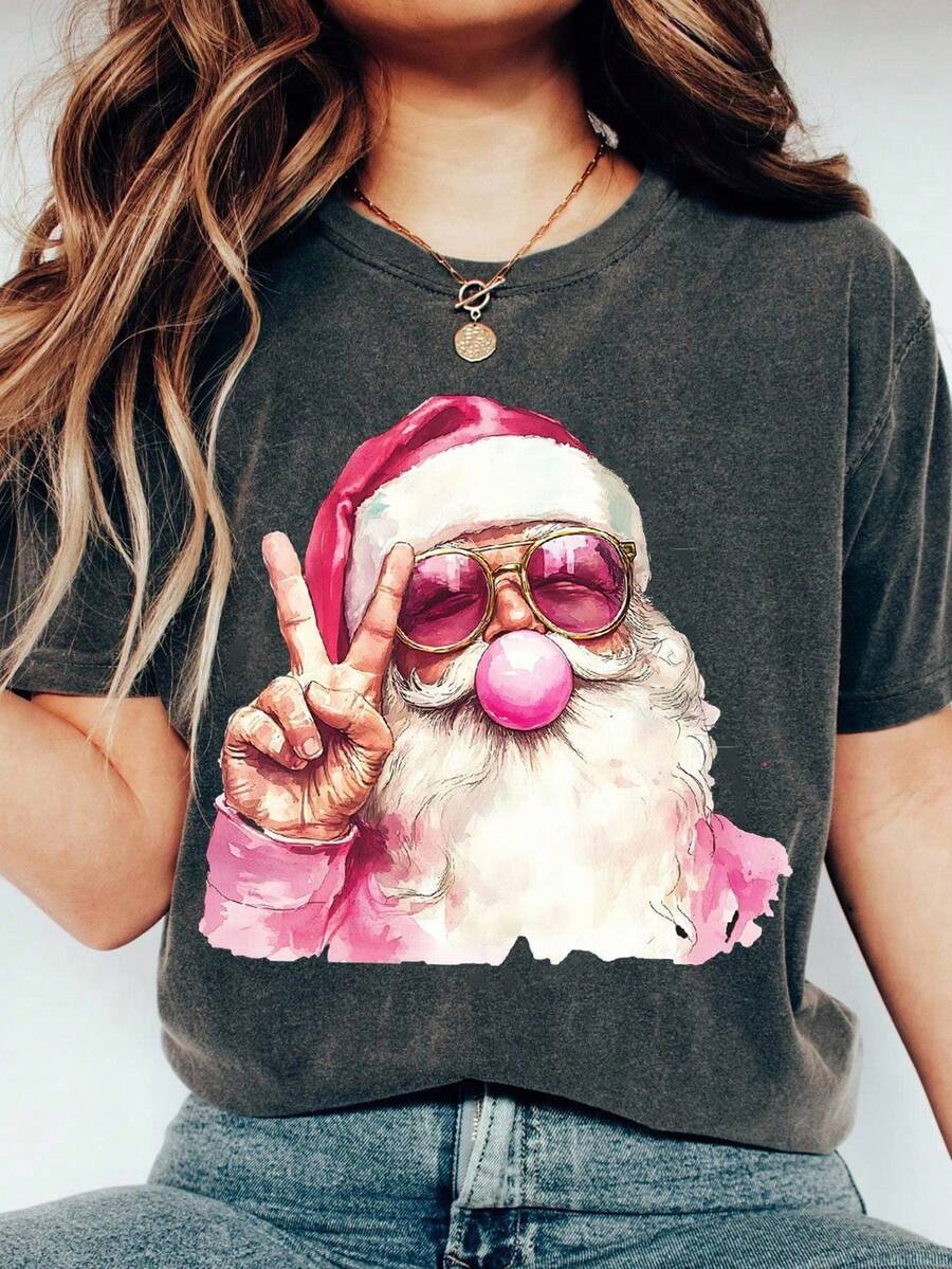 Jolly | Retro Santa Sunglasses Print
