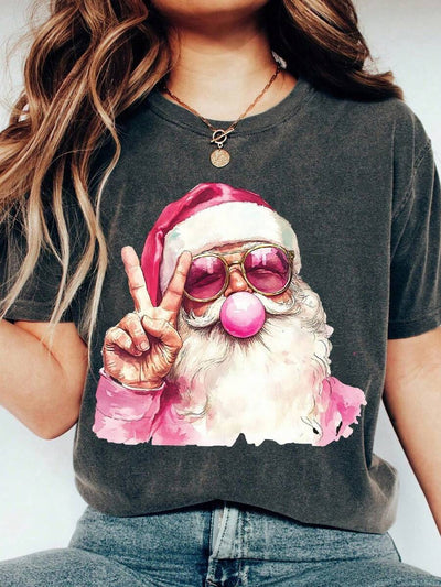 Jolly | Retro Santa Sunglasses Print