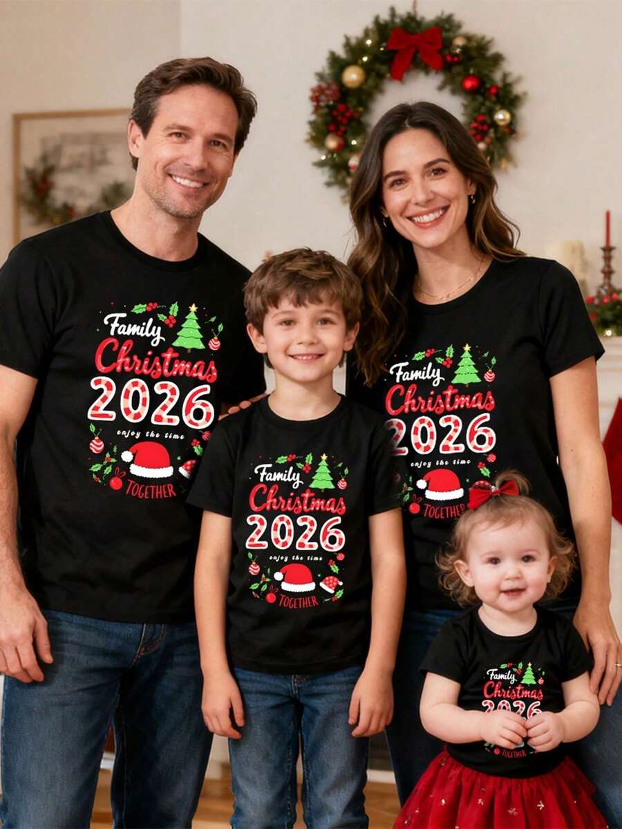 Merry | Hand-Painted Christmas Tee