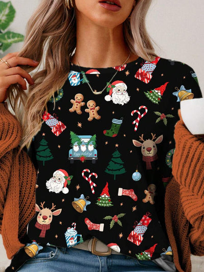 Luna | Casual Christmas Tee
