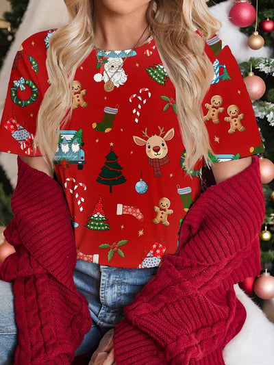 Luna | Casual Christmas Tee