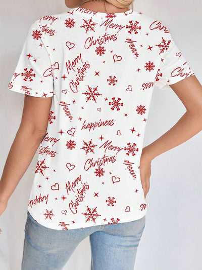 Luna | Casual Christmas Tee