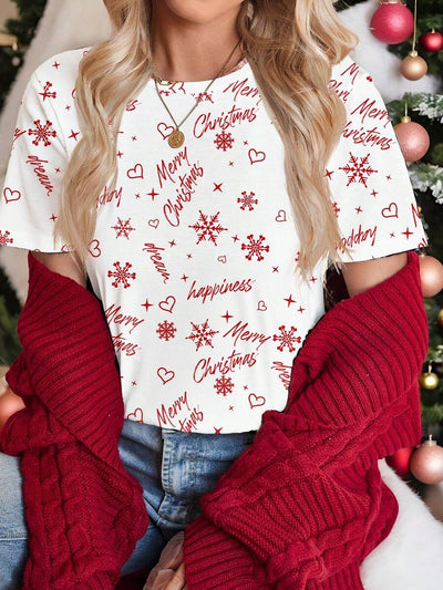 Luna | Casual Christmas Tee