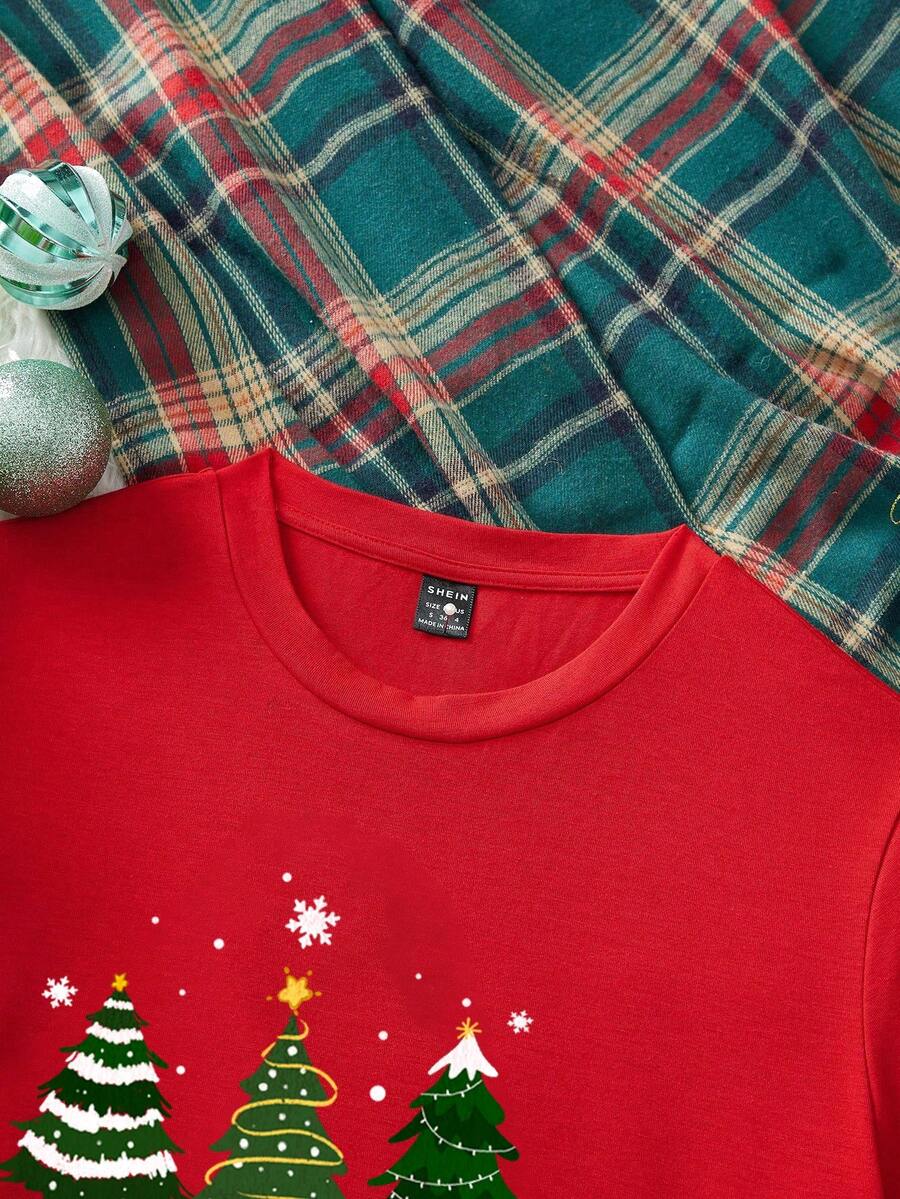 Merry | Hand-Painted Christmas Tee