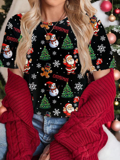 Luna | Casual Christmas Tee