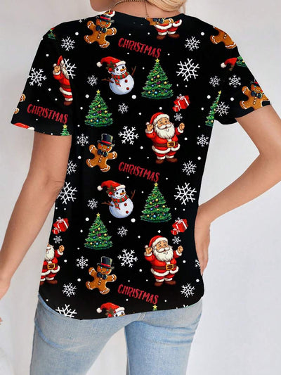 Luna | Casual Christmas Tee