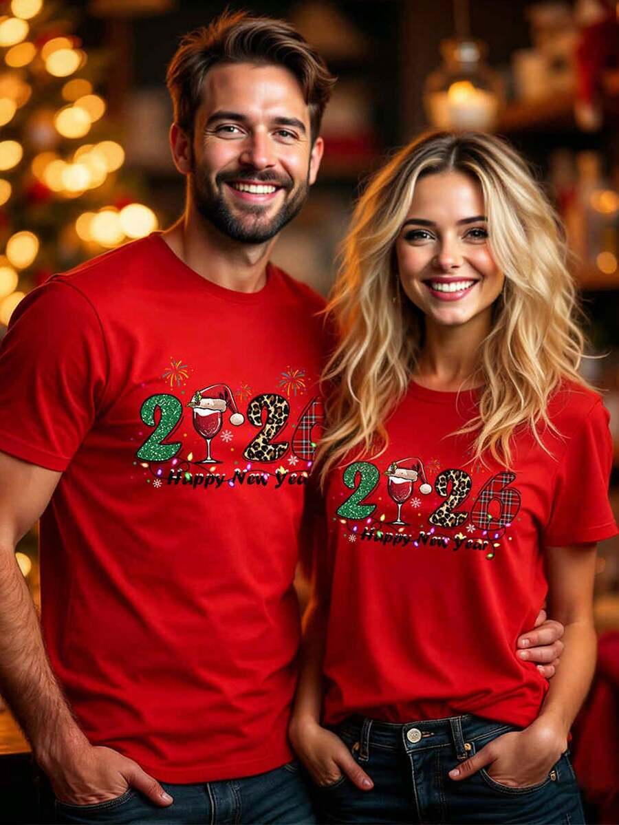 Merry | Hand-Painted Christmas Tee