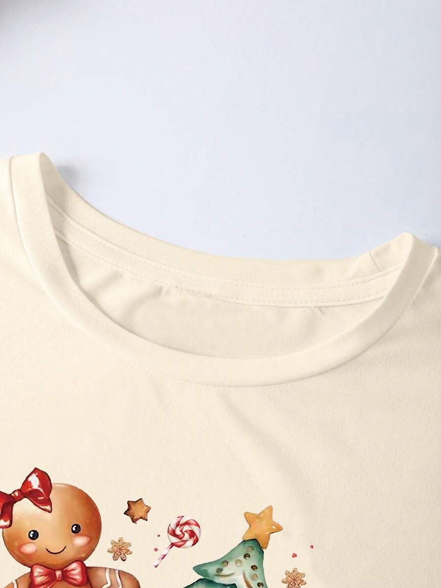 Cozy | Retro Christmas Print Tee