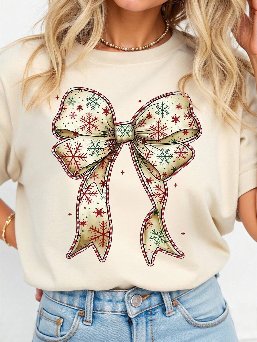 Cozy | Retro Christmas Print Tee