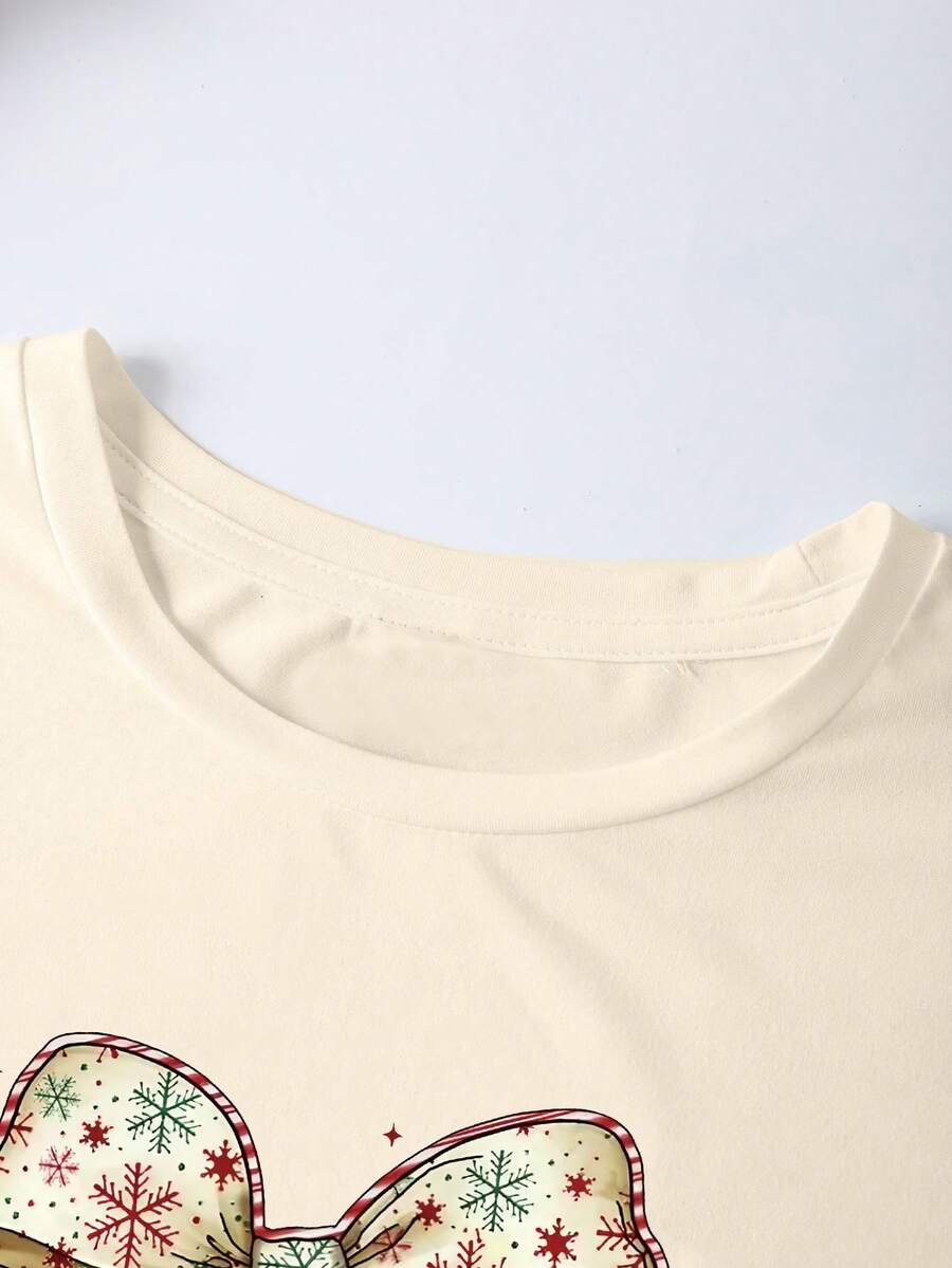 Cozy | Retro Christmas Print Tee