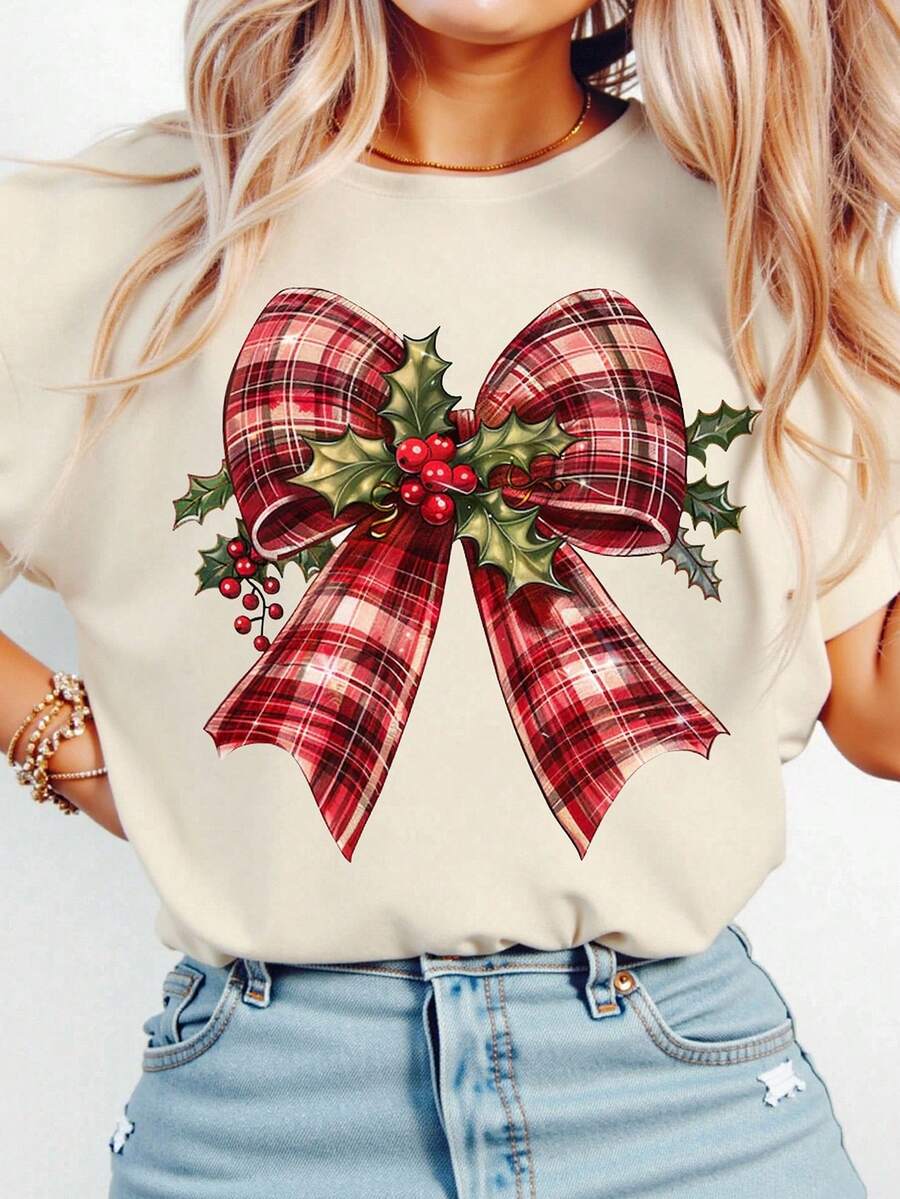 Cozy | Retro Christmas Print Tee