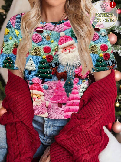 Luna | Casual Christmas Tee