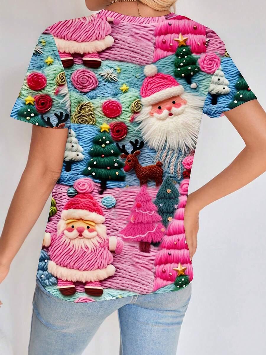 Luna | Casual Christmas Tee