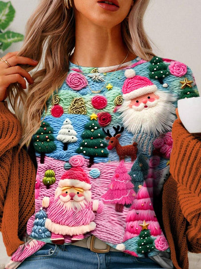 Luna | Casual Christmas Tee