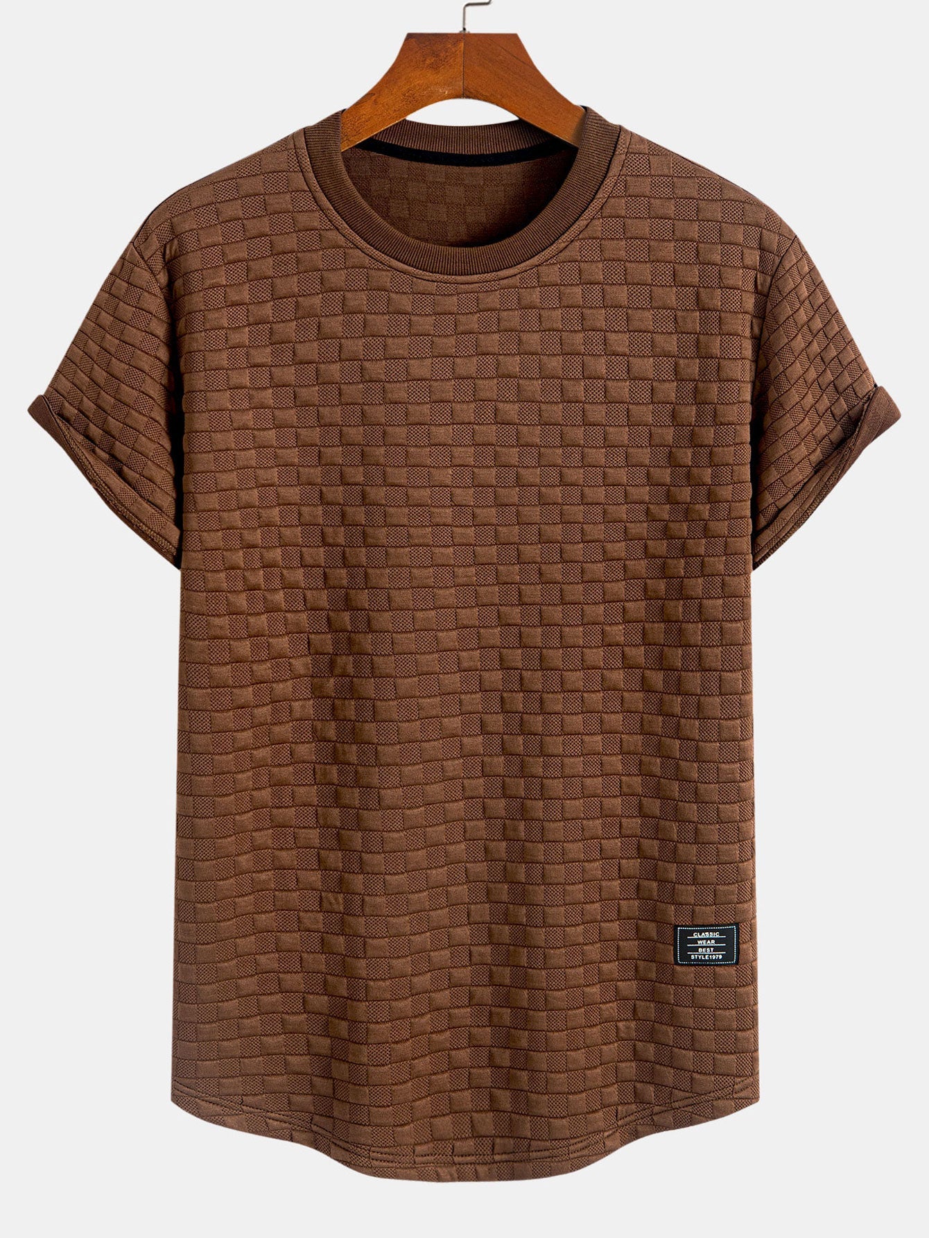 Coco | Chic Jacquard T-Shirt