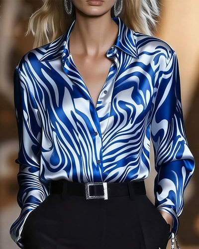 Vogue | Chic Printed Shirt