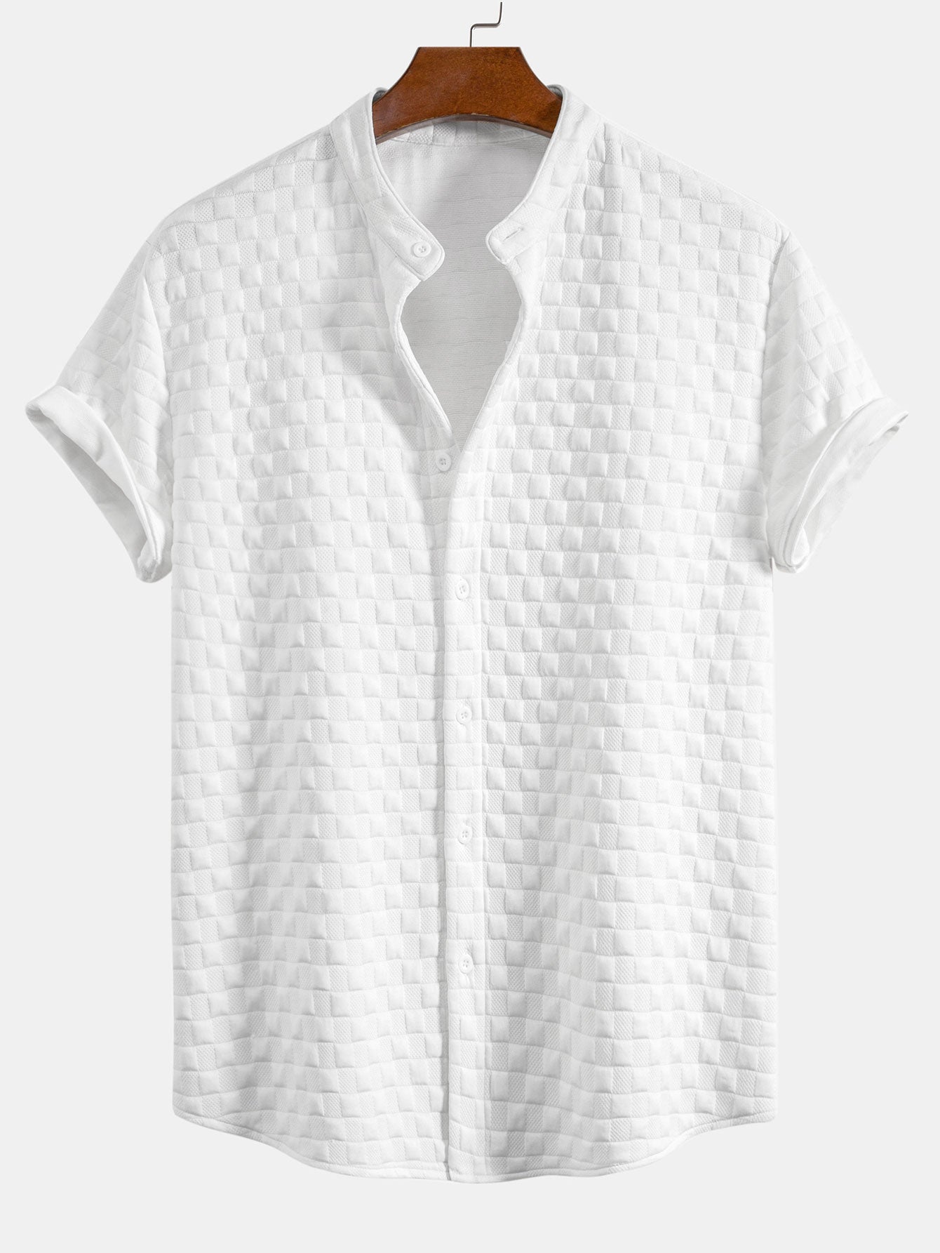 Cleo | Chic Checkered Shirt Set