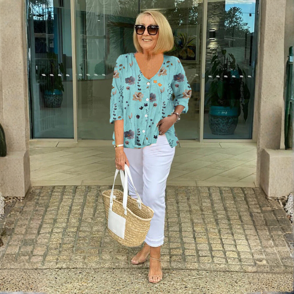 Jasmine | Chic Printed Tunic Top